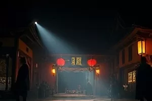 雨季来信爱情电影封面，雨幕中的信封与窗台