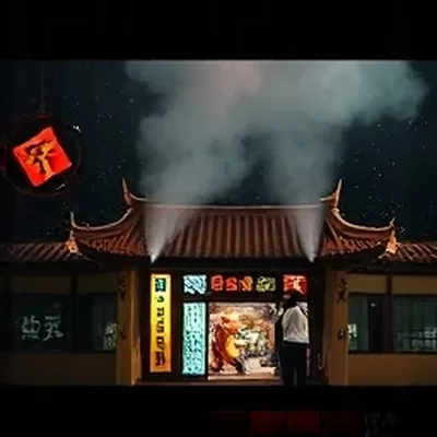 城市之光人文纪录片缩略图，城市夜景与灯火